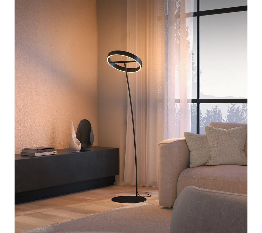 Neona LED Stehlampe SOLA Schwarz Dimmbar - Bild 2