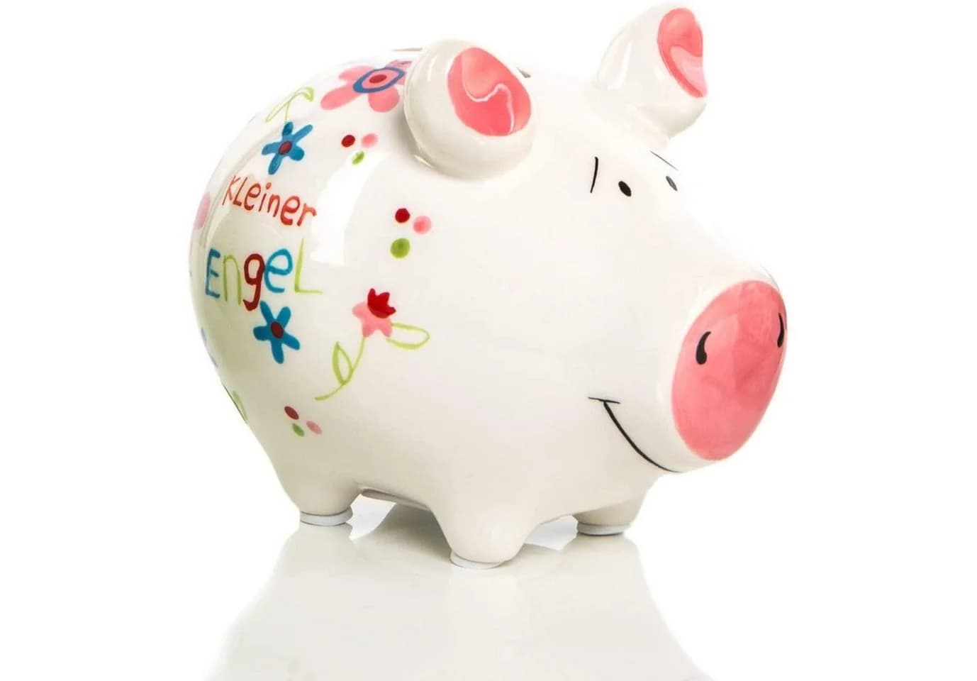 Logbuch-Verlag Sparschwein Kleiner Engel Keramik - Bild 2