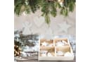 Logbuch-Verlag Baumbehang 24 kleine Weihnachtsanhänger aus Holz weiß Bild 3