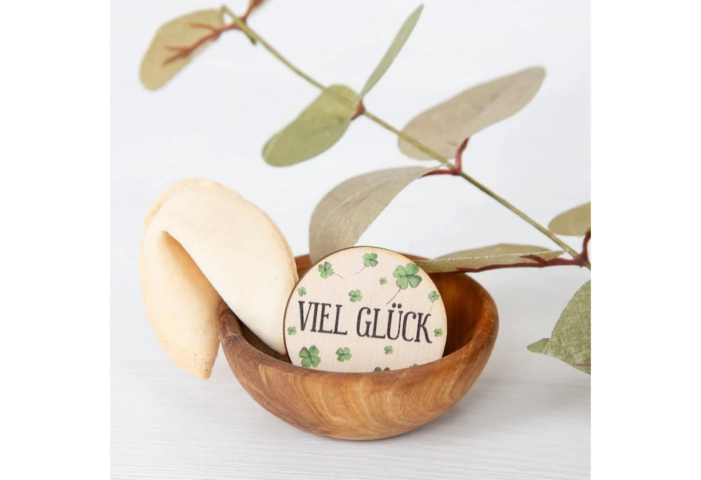 Logbuch-Verlag 12 kleine Glücksbringer Glückssymbole aus Holz Bunt - Bild 3