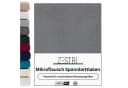 Zestri Spannbettlaken Grau Mikroflausch 40 cm Steghöhe Bild 2