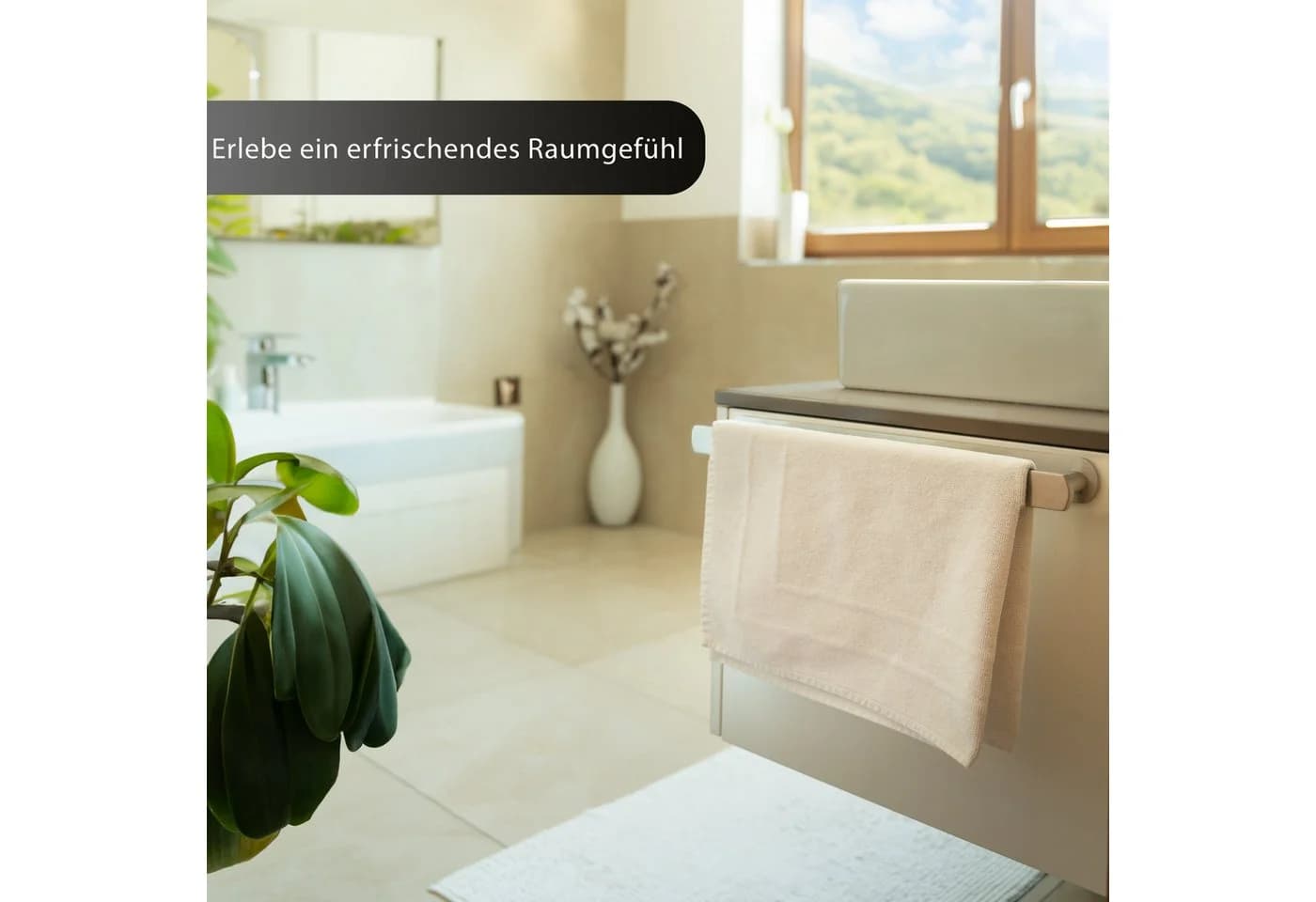 Dolvhin Handtuchhalter ohne Bohren Edelstahl Selbstklebend - Bild 3