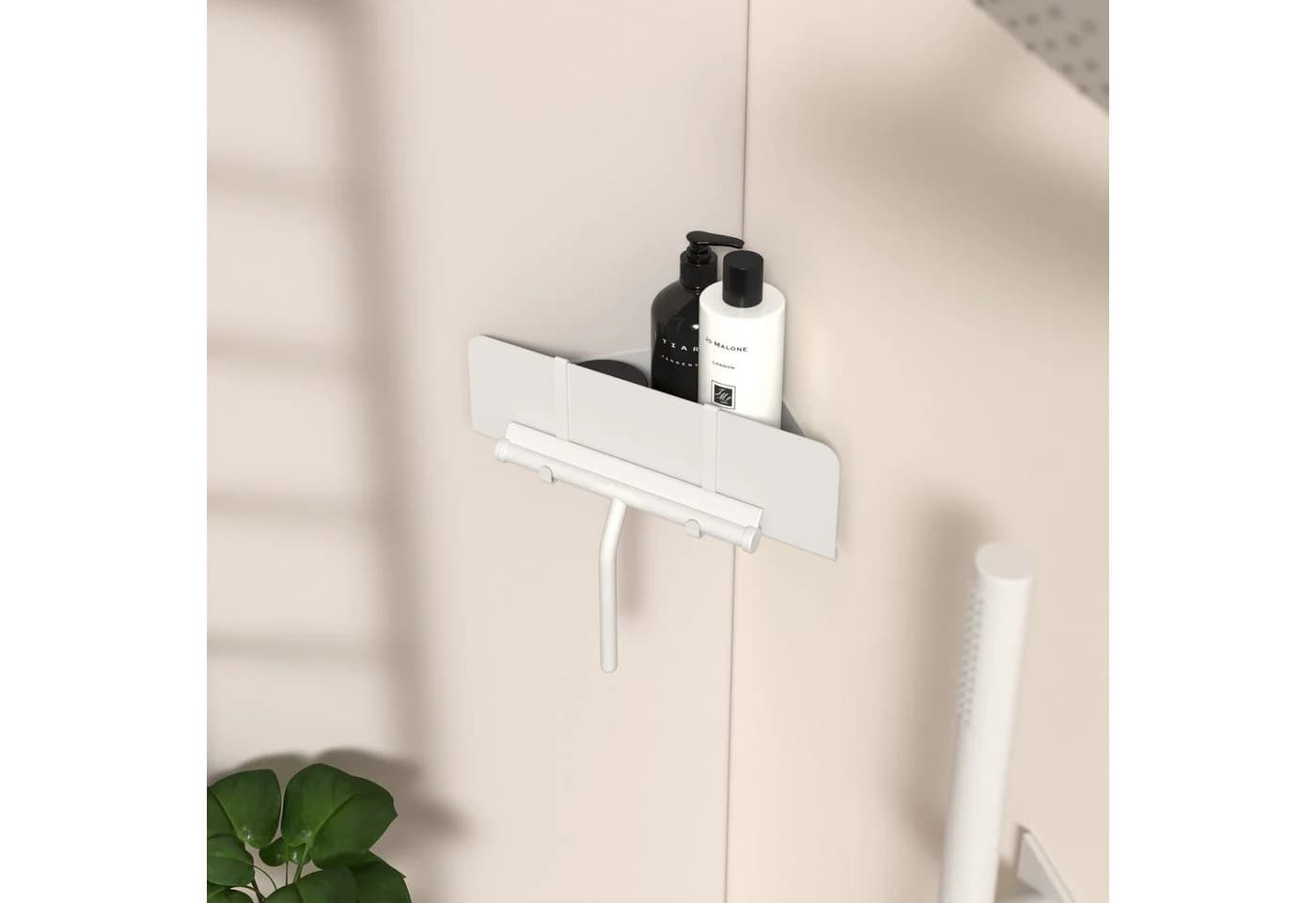 Dolvhin Duschablage ohne Bohren Ecke Edelstahl - Bild 5