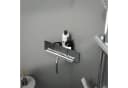 Dolvhin Eck-Duschablage ohne Bohren Edelstahl Silber Bild 5