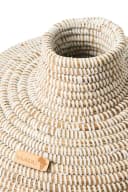 YAADU Bodenvase handgeflochten beige 37cm Savannengras Bild 1
