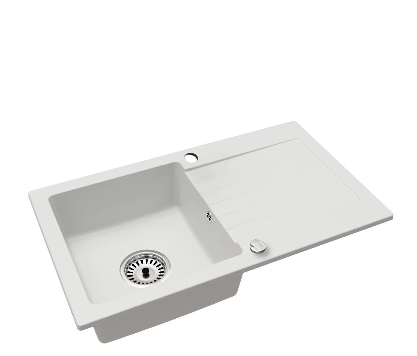 Faizee Möbel Granitspüle Einbauspüle mit Siphon - Bild 3