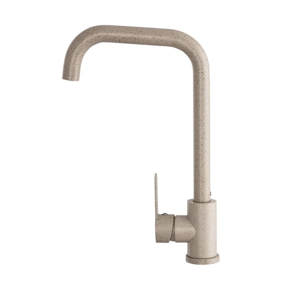 Faizee Möbel Küchenarmatur STEEL 360° Drehbar Beige