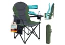 Skandika Campingstuhl Relax Comfort Klappstuhl Grün Bild 2