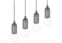 Skandika LED Campinglampe Narvik 4er-Set Grau Zugschalter Bild 2