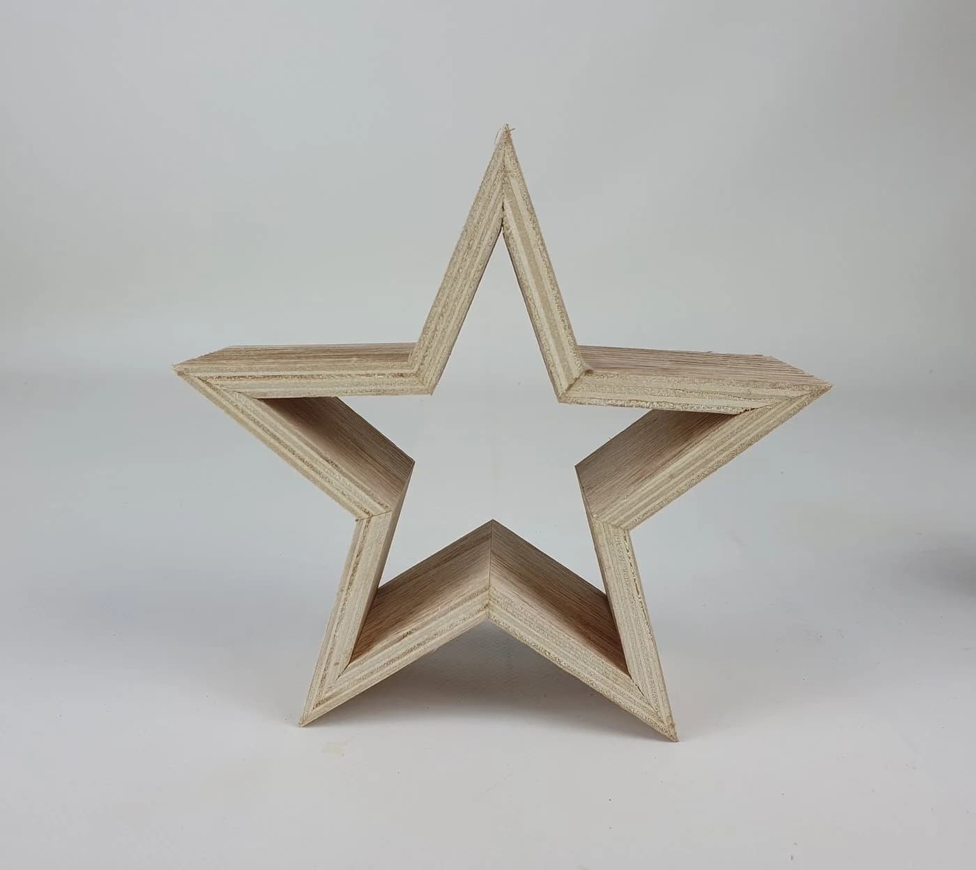 sesua Dekostern Holzstern Weihnachtsstern Fensterdeko Tischdeko - Bild 4