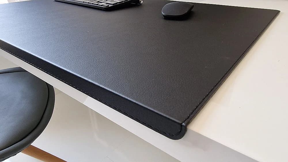 Profi Mats Schreibtischunterlage SanftLux Kunstleder mit Kantenschutz