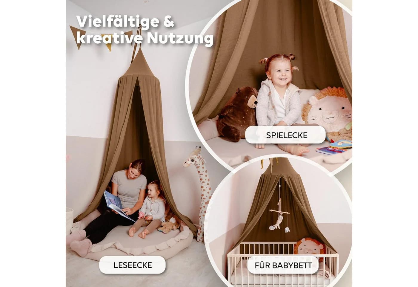 lilimaus Betthimmel für Baby- und Kinderbetten - Bild 3