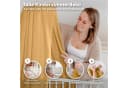 lilimaus Betthimmel Musselin 100% Baumwolle mit Himmelstange Gelb Bild 4