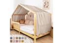 lilimaus Betthimmel Hausbett Musselin Baumwolle Kinderzimmerdeko Bild 2