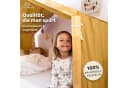 lilimaus Betthimmel Hausbett Musselin Gelb Kinderzimmerdeko Bild 1
