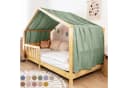 lilimaus Betthimmel Hausbett Musselin Grün Kinderzimmer Deko Bild 2