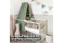 lilimaus Betthimmel Babybett Gold-Edition Musselin Baumwolle Grün Bild 5