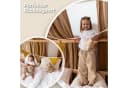 lilimaus Betthimmel Hausbett Gold Musselin 2er-Set Bild 3