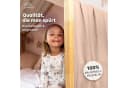 lilimaus Betthimmel Musselin Beige-Rosa mit Gold Bild 1