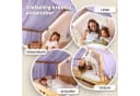 lilimaus Betthimmel Hausbett Musselin Flieder Deko Bild 3
