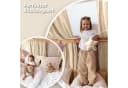 lilimaus Betthimmel Musselin Hausbett mit Gold Applikation Bild 3