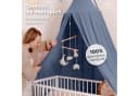 lilimaus Betthimmel für Baby- und Kinderbetten, Hochwertiger Baldachin Bild 1