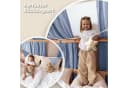 lilimaus Betthimmel Musselin Hausbett mit Gold Applikation Bild 3