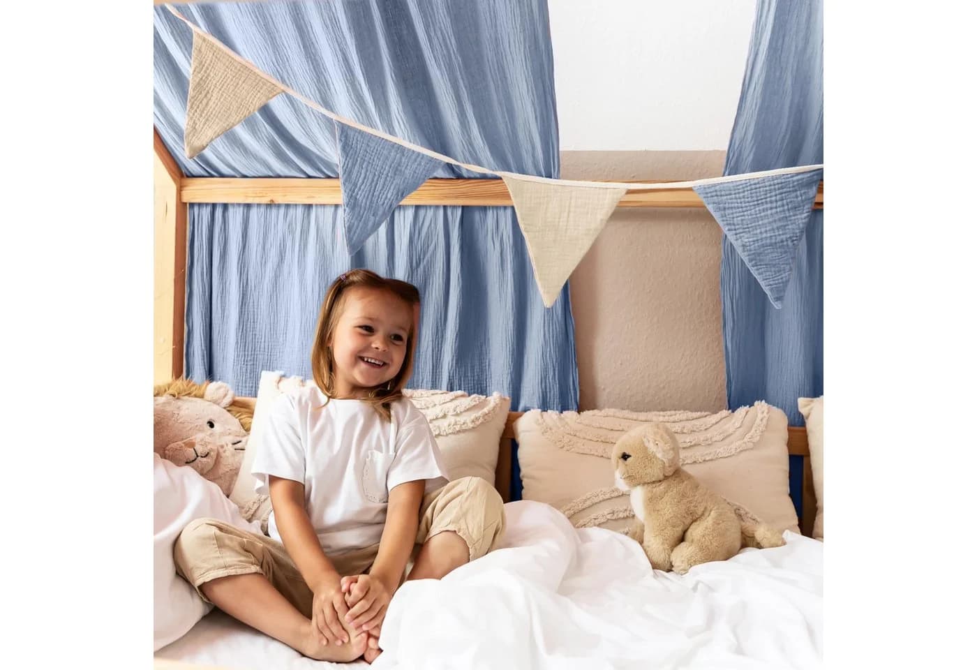 lilimaus Sternenkette Kinderzimmer LED-Lichterkette 12 Farben - Bild 5