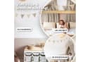 lilimaus Wimpelkette Musselin Baumwolle Kinderzimmer Girlande Bild 1