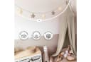 lilimaus Wimpelkette Sternenkette Beige/Gold ca. 300 cm Bild 5