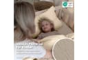 lilimaus Spannbettlaken Musselin Baby Beige 100% Baumwolle Bild 4