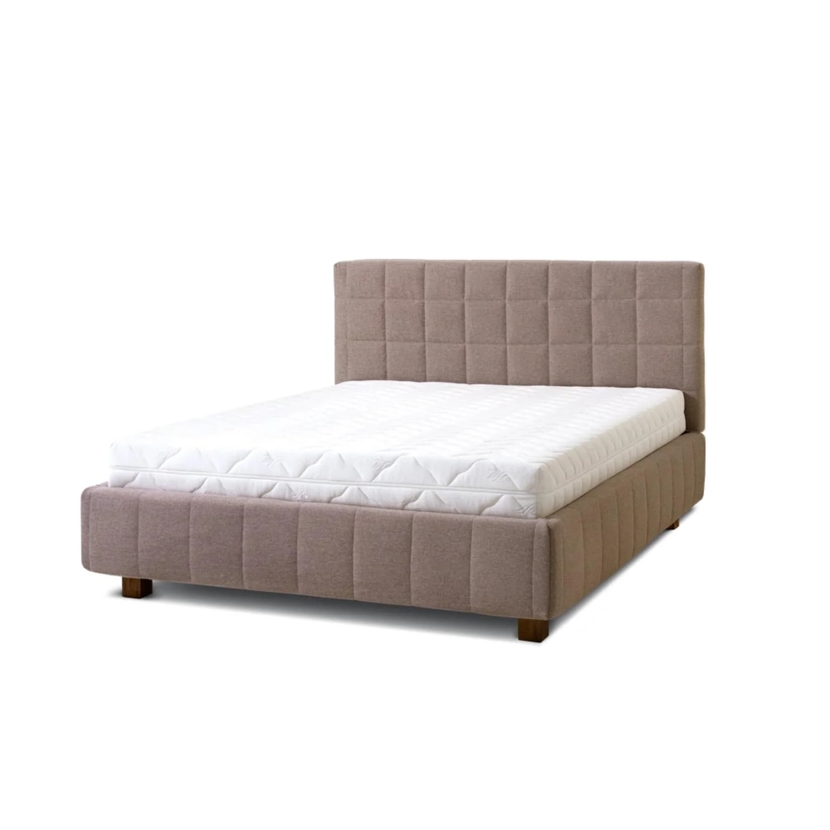 Marktkauf Polsterbett Quadro 160x200 Siena Brown mit Stauraum