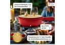 Ottia Gusseisen Fondue Set 10-tlg. für 2-6 Personen mit Rechaud Bild 4