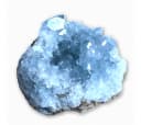 Steinfixx® Coelestin Kristall 50-100g Blau Madagaskar Bild 2