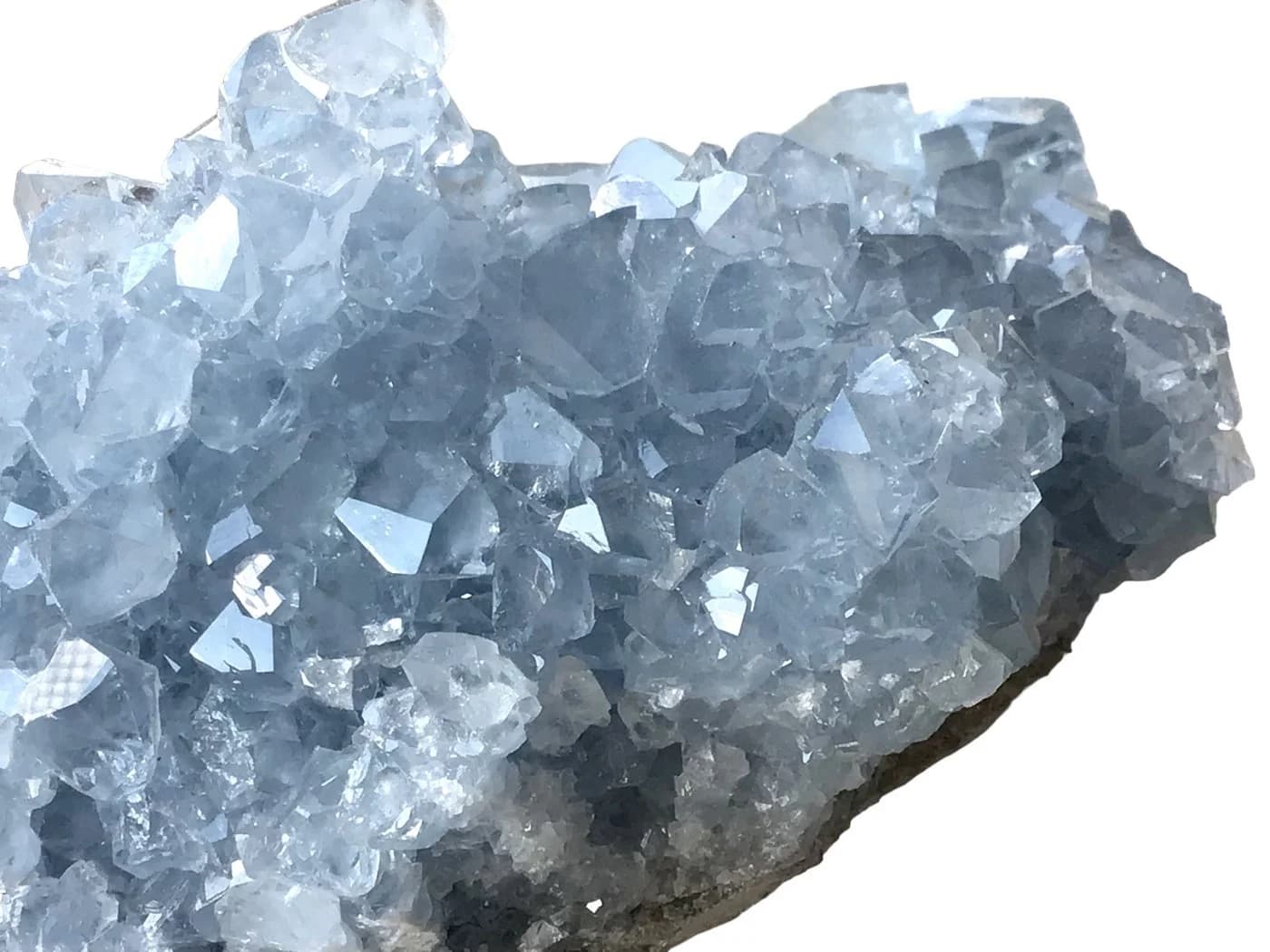 Steinfixx® Coelestin Kristall 50-100g Blau Madagaskar - Bild 4
