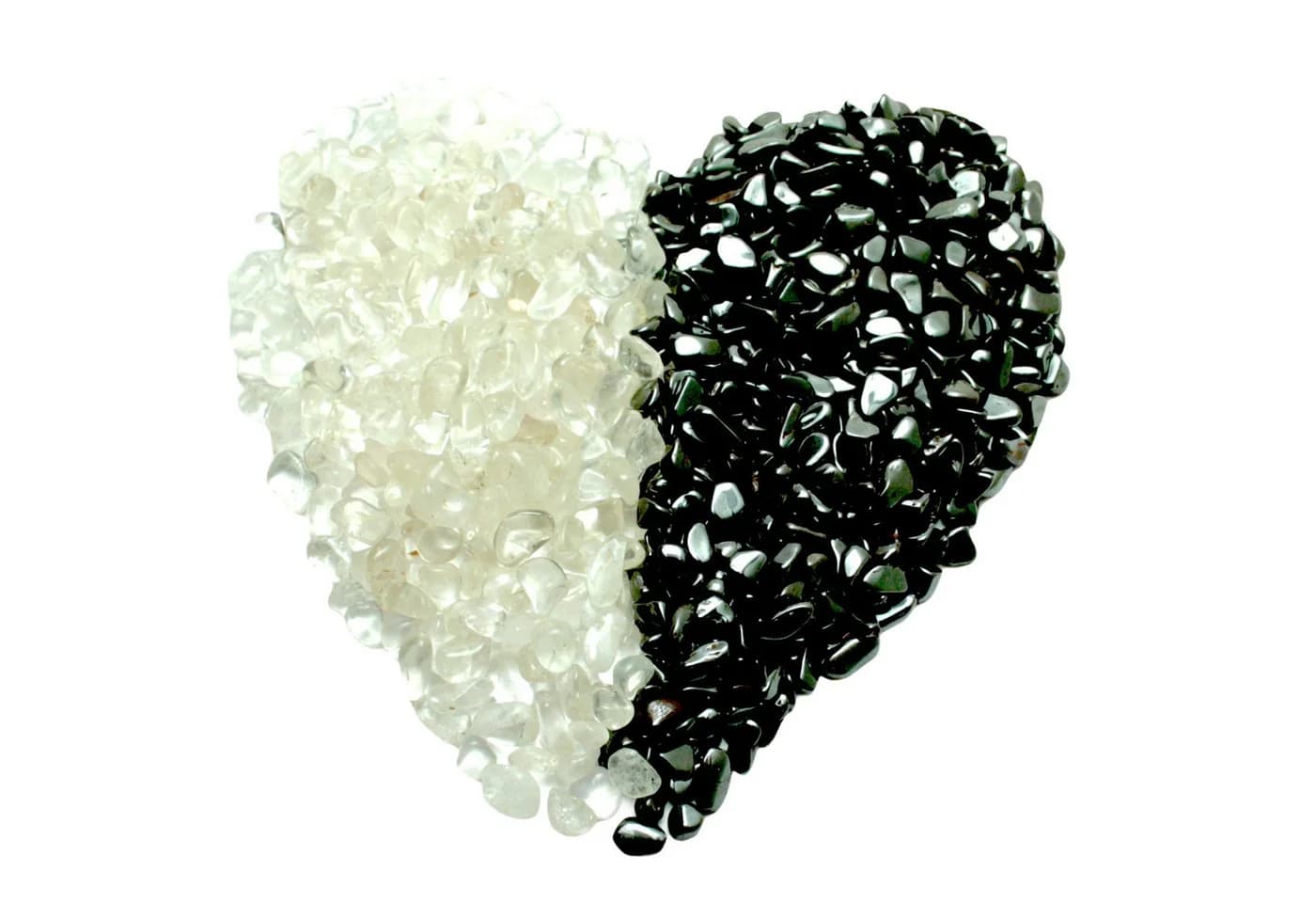 Steinfixx® Edelstein Ladesteine Hämatit & Bergkristall 500g - Bild 2