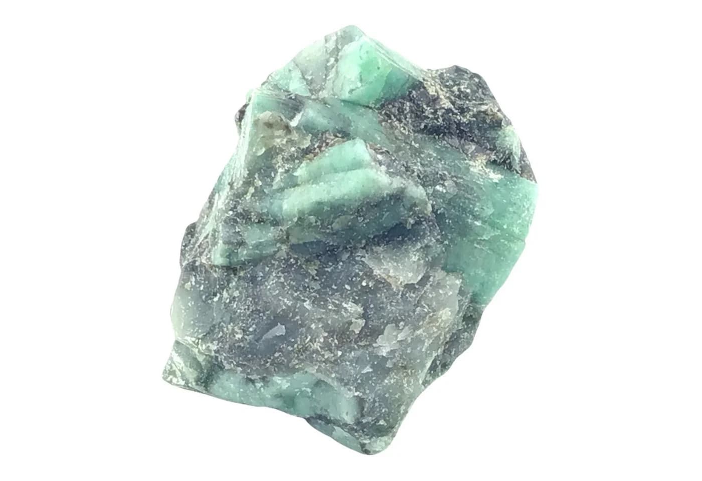 Steinfixx® Smaragd Rohstein Grün Brasilien Edelstein Heilstein