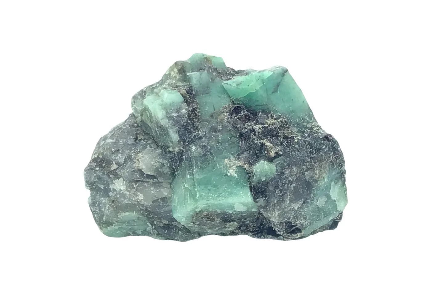 Steinfixx® Smaragd Rohstein Grün Brasilien Edelstein Heilstein - Bild 2