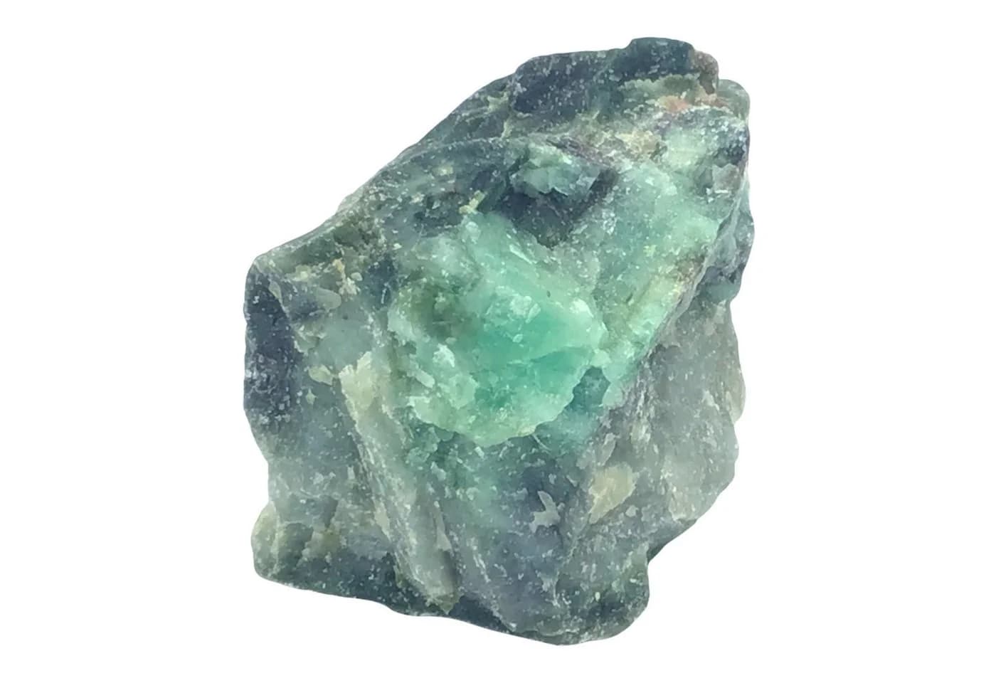 Steinfixx® Smaragd Rohstein Grün Brasilien Edelstein Heilstein - Bild 3
