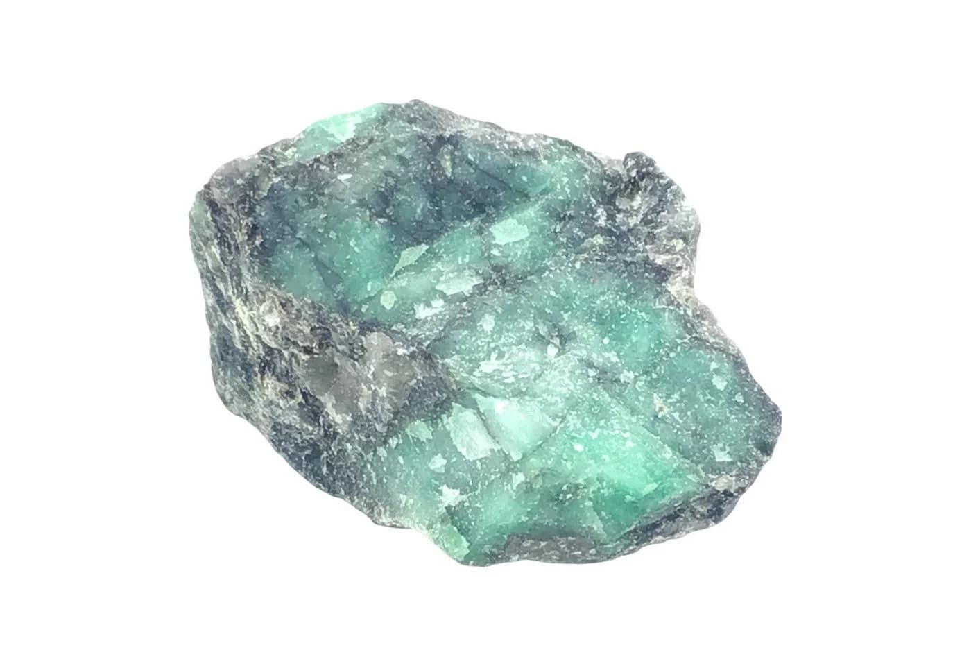 Steinfixx® Smaragd Rohstein Grün Brasilien Edelstein Heilstein - Bild 4