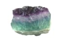 Steinfixx® Regenbogenfluorit Rohsteine 300g Bunt Grün Violett Bild 2