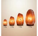 Landster Salzkristall-Tischlampe Salzlampe LED wechselbar Warmweiß Bild 1
