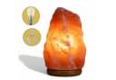 Landster Salzkristall-Tischlampe Salzlampe LED wechselbar Warmweiß Bild 2