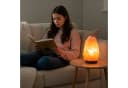 Landster Salzkristall-Tischlampe Salzlampe LED wechselbar Warmweiß Bild 4