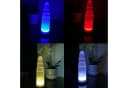 Landster LED Nachttischlampe Selenit Kristall Farbwechsel USB Bild 2