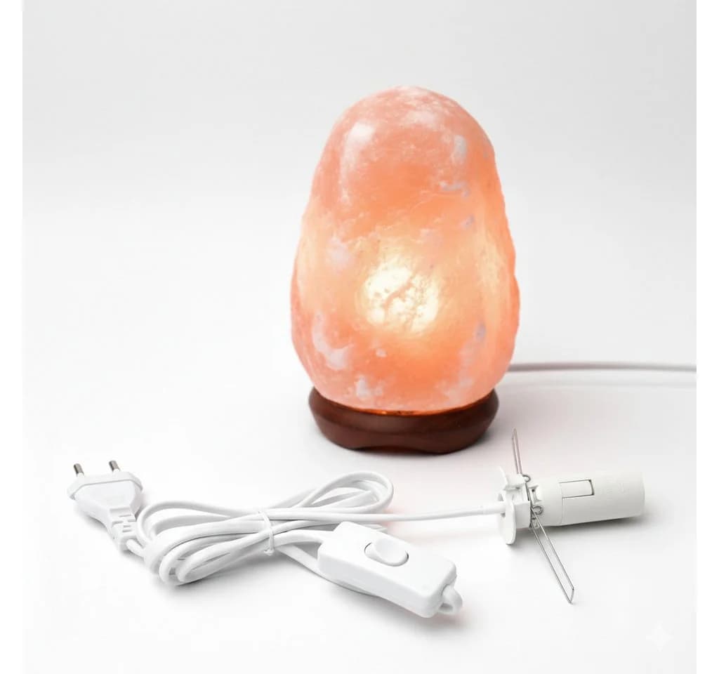 Landster Lampenfassung E14 Ersatzkabel für Salzlampe mit Schalter 1,8 M - Bild 3