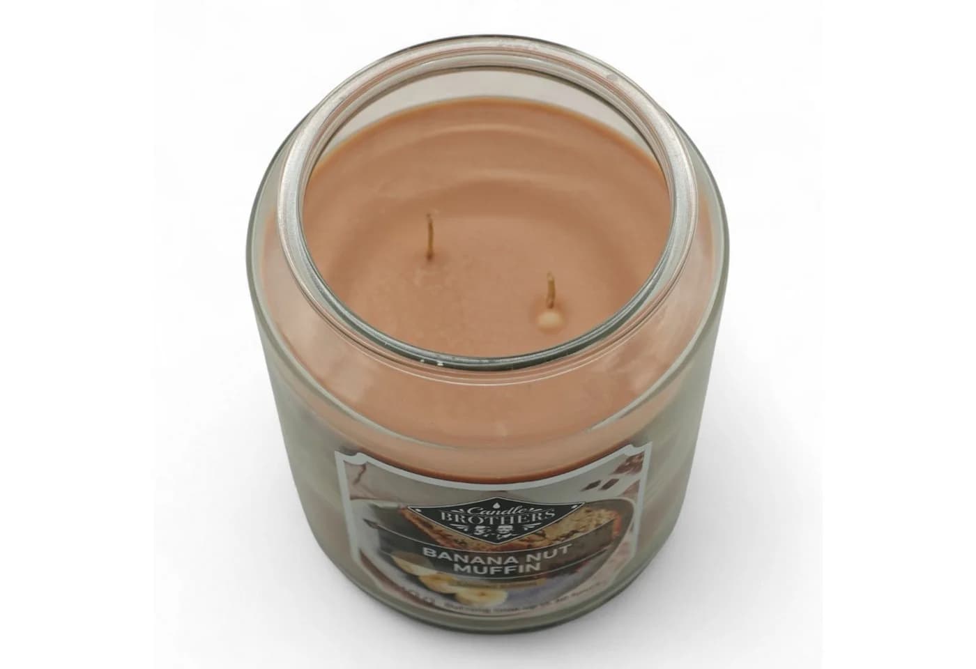 Candle Brothers Duftkerze im Glas Beige/Weiß 510g