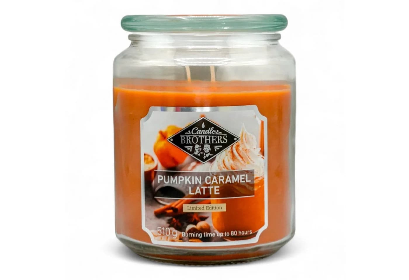 Candle BROTHERS Duftkerze im Glas 510g Orange - Bild 2