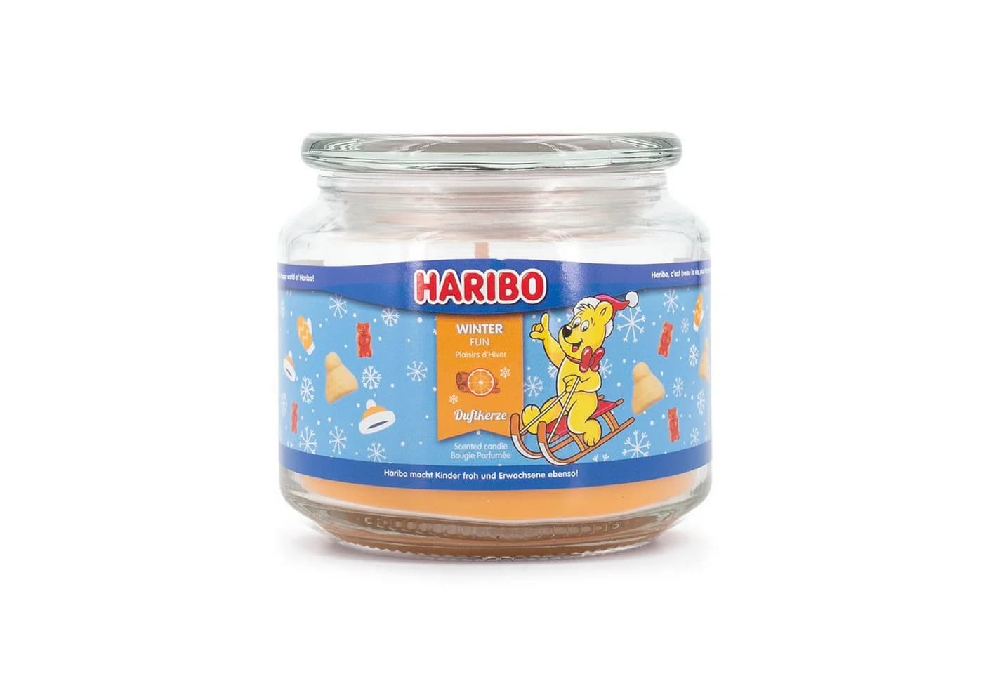 HARIBO Duftkerze Winter Fun 300g Glas - Bild 2