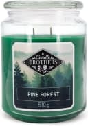 Candle Brothers Duftkerze Pine Forest Frischer Waldduft Grün Bild 2